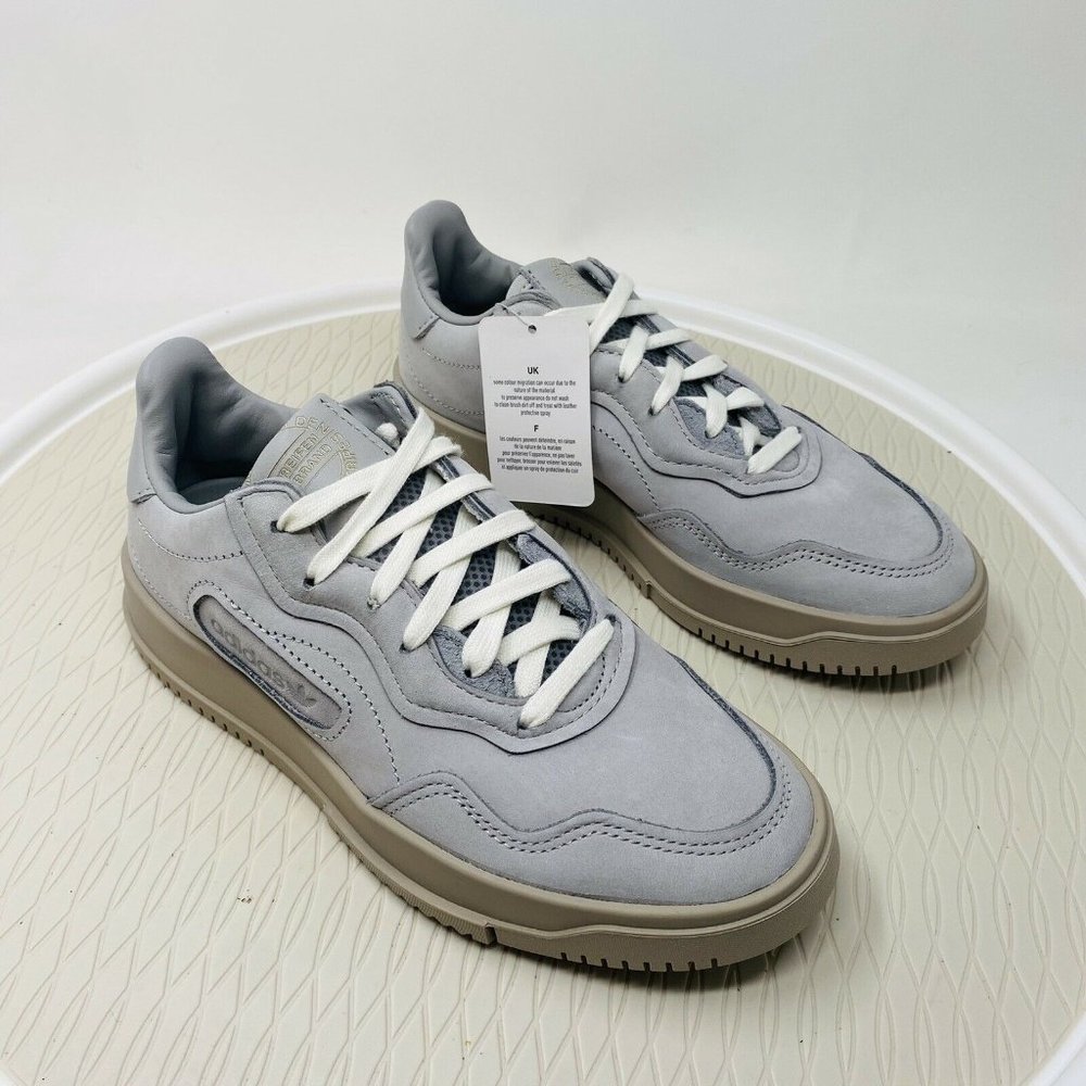 Adidas Originals SC Premiere Sneakers Women’s Size 5 Gray Leather Low Top Shoes